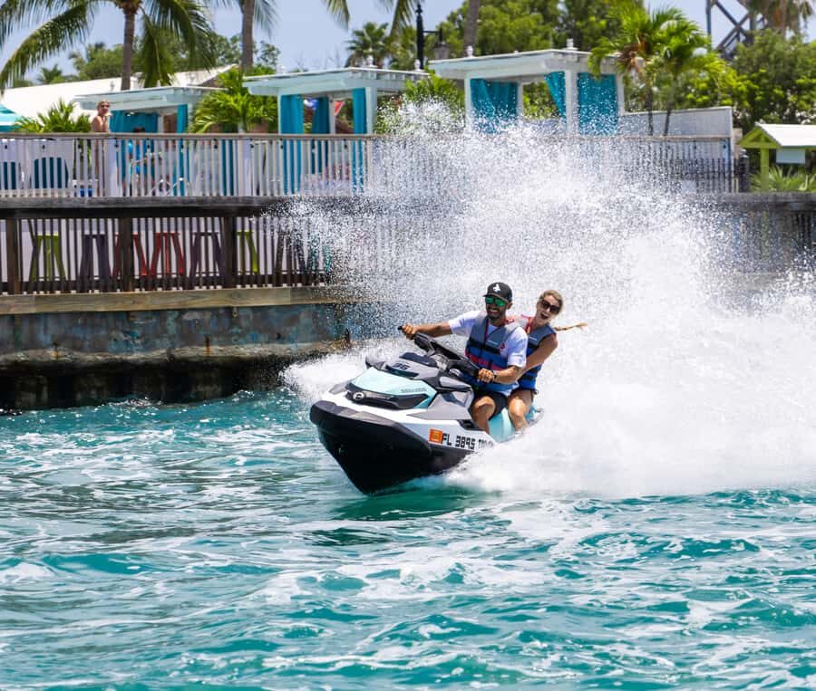 Key West 90-Minute Jet Ski Tour - The 28-mile guided loop: what the ride feels like