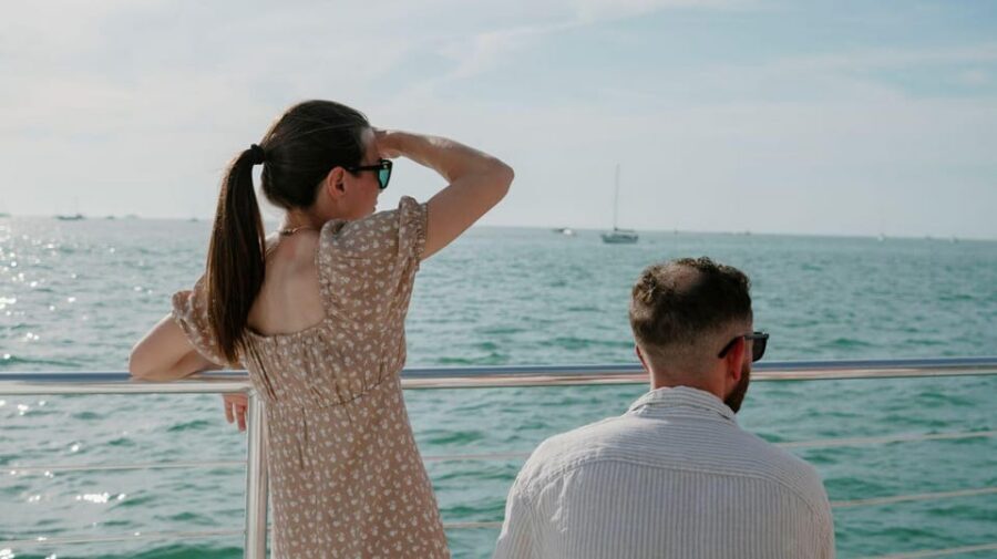 Key West: Afternoon Catamaran Sail and Dolphin Watch - Dolphin watch: how to actually spot bottlenose dolphins from a moving boat