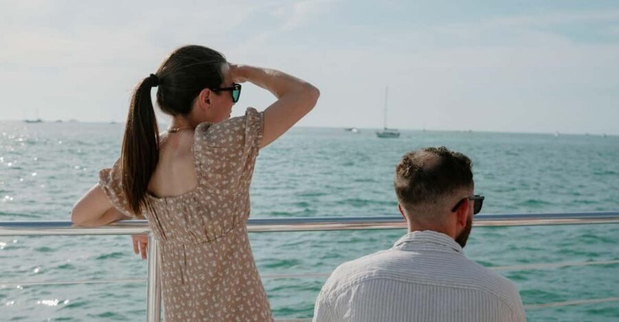 Key West: Afternoon Catamaran Sail and Dolphin Watch - The catamaran ride: what the “open deck” feel is really like