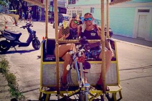 Key West Conch Republic Tiki Pedicab Experience by Kokomo Cabs - The Route: Cemetery Legends to the Historic Seaport