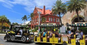 Key West Conch Train Tour - Getting On at 303 Front Street and How the 60-Minute Loop Feels