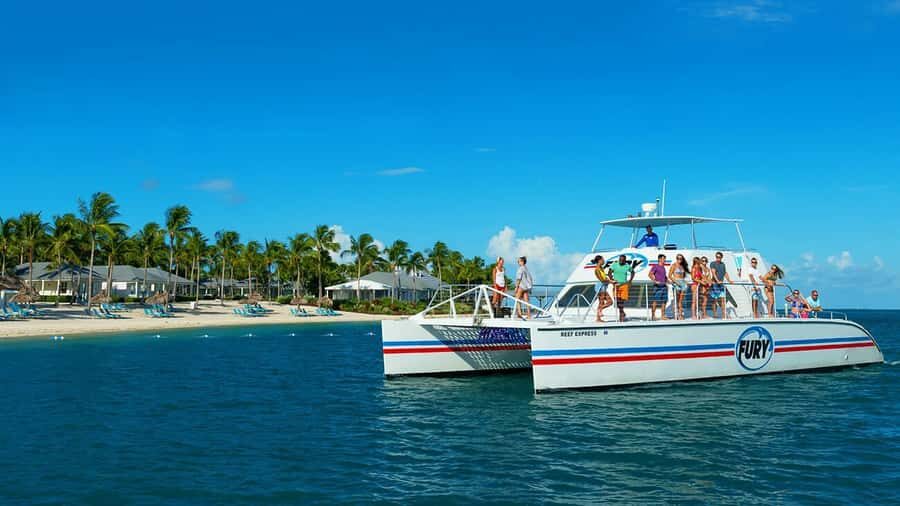 Key West Double Dip: 2-Stop Reef Snorkeling Trip - Getting There Fast on the 57-Foot Reef Express Catamaran
