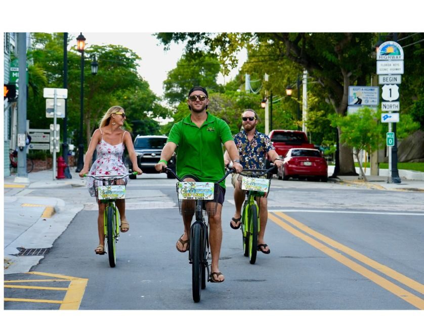 Key West: Guided Bicycle Tour with Key Lime Pie - Getting your bearings fast in Key West’s Old Town