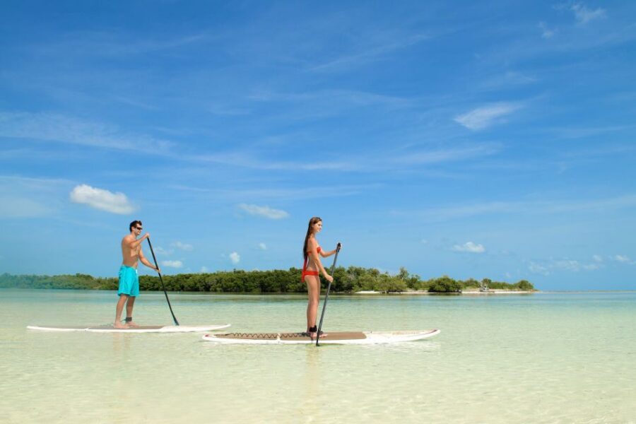 Key West: Island Adventure Explore the Hidden Backcountry - The ride out on Fury’s power catamaran