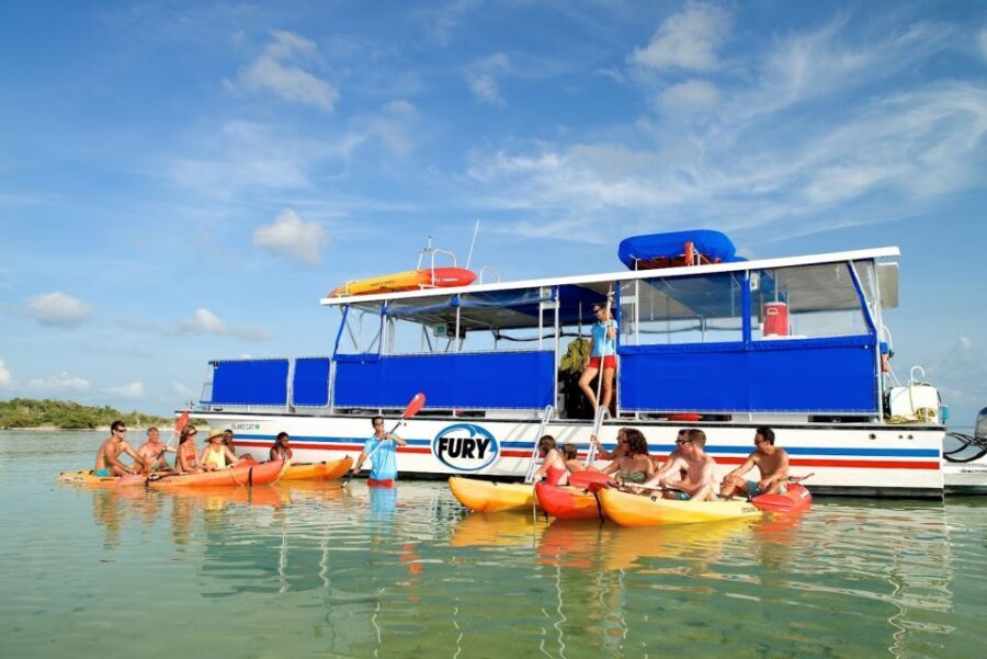 Key West: Island Adventure Explore the Hidden Backcountry - Lunch and drinks on board: what’s included and when alcohol starts