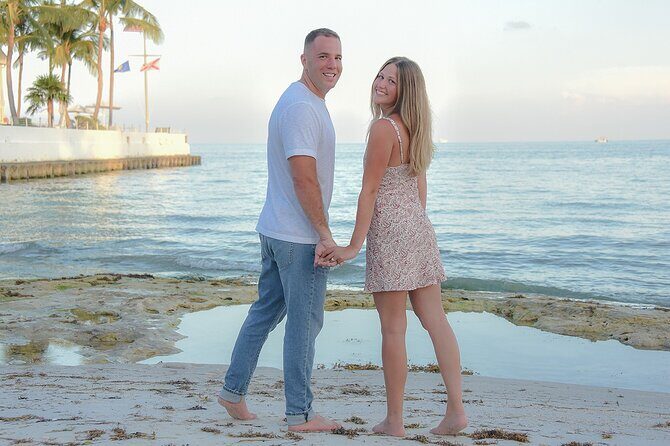 Key West Photo Shoot at Your Resort or Beach - Smathers Beach: a classic setting with a pro’s eye for backgrounds