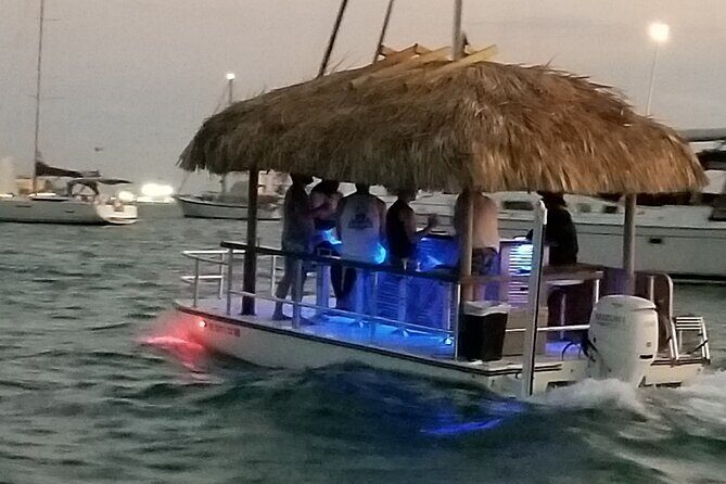 Key West: Private Sunset Cruise on an Authentic Tiki Bar Boat - Comfort notes: small boat realities and rough-water expectations
