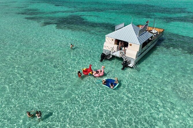Key West Sandbar Safari on One of a Kind Tiki Boat - Sandbar Time: Shallow-Water Freedom (and a Chance to Walk In)