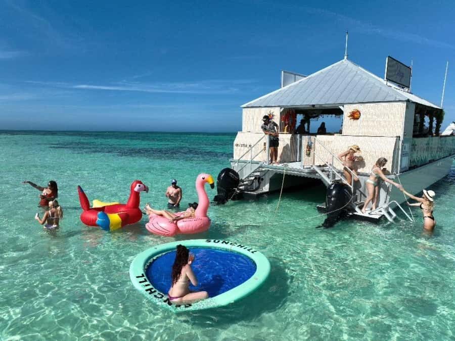 Key West: Sandbar Safari Tiki Cruise - Lazy Lady Tiki Cruise: The vibe you’re paying for