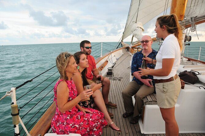 Key West Schooner Sunset Sail with Bar & Hors d'oeuvres - Drinks and Hors d’oeuvres: Included, Plated, and Actually Enjoyable