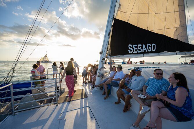 Key West Sunset Sail with Open Bar, Live Music and Hors D'oeuvres - A Key West Sunset You Can Actually Enjoy (Not Just Survive)