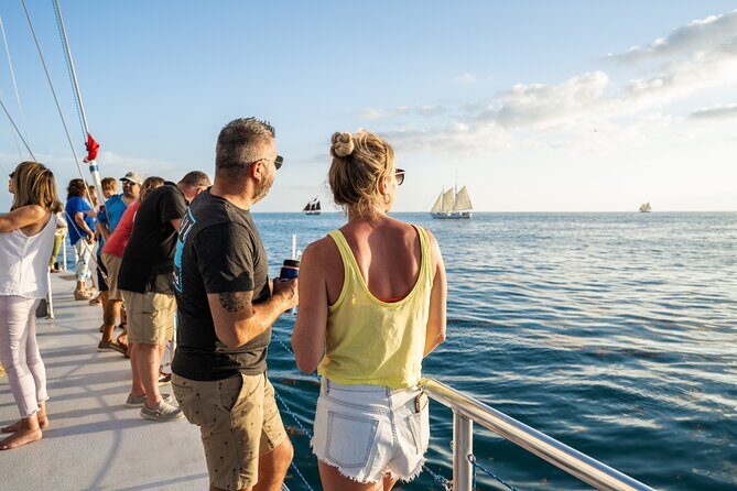 Key West Sunset Sail with Open Bar, Live Music and Hors D'oeuvres - Stop 2: Mallory Square From the Water