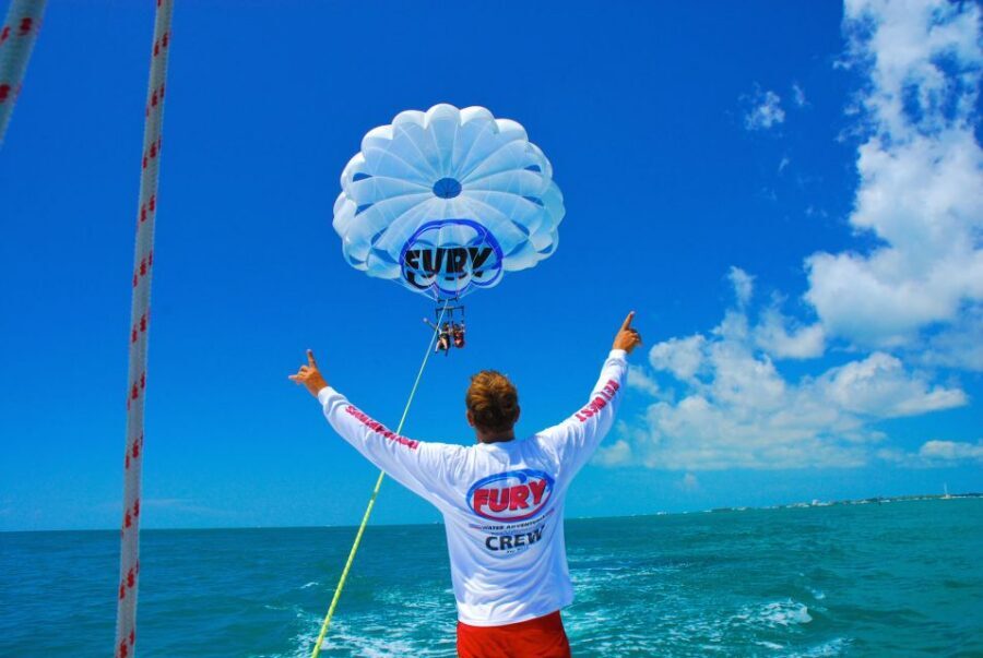 Key West: The Ultimate Do It All Watersports Experience - Ocean Water Park Finale: Inflatable Slides and Ocean Air