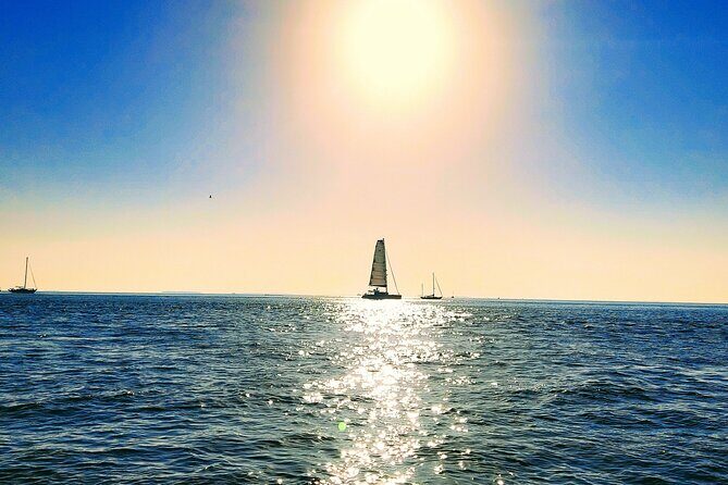 Key West Tiki Bar Sunset Cruise (by the seat) BYOB Adventure - Stop 1: Historic Charter Boat Row to the Key West Harbor Sights