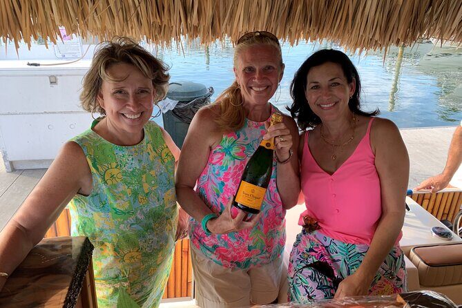Key West Tiki Bar Sunset Cruise (by the seat) BYOB Adventure - Stop 3: Fleming Key Cocktails Back to Dock