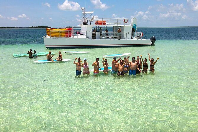 Key West's Happy Hour Sandbar & Sunset Cruise - Unlimited Drinks - Getting on board at 201 William St and why the boat size matters