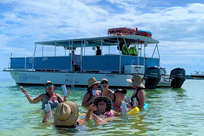 Marathon: COMBO- Snorkel & Sandbar (Coffins Patch Reef) - Grassy Key Sandbar: Floating at About 1–4 Feet