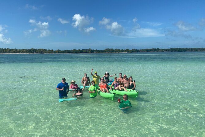 Marathon FL Sandbar Cruise & Sightseeing Adventure - Your 2.5 Hours on the Sandbar: Kayaks, Paddle Boards, and Floats