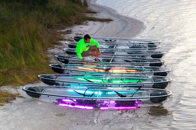 Night Glow Kayak Paddle Session in Key West, FL - The Clear Hull Advantage: What You Really Notice