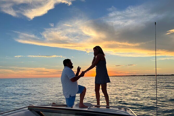 Private Sunset Cruise around Key West - A Private Key West Sunset Plan With Stock Island Charters