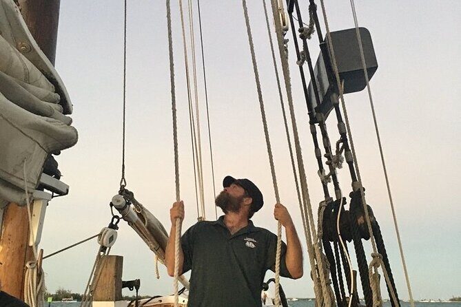 Schooner Appledore Day Sail with Full Bar in Key West - Key West Historic Seaport Views: Where Boats, Shops, and Old-Feel Buildings Meet