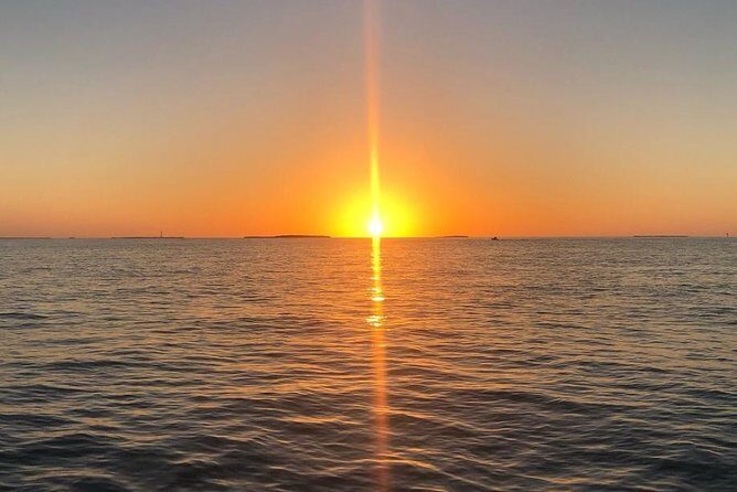 Small Group Key West Adult Sunset & Moët Sail & Amazing Cheeses - Stop 1 Catamaran Echo: calm sailing, smart positioning, and room to breathe
