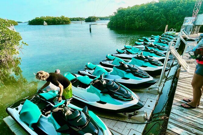 Smaller Groups = Better Experience! Key West Jet Ski Adventure - Price value: what $174.95 per group really buys