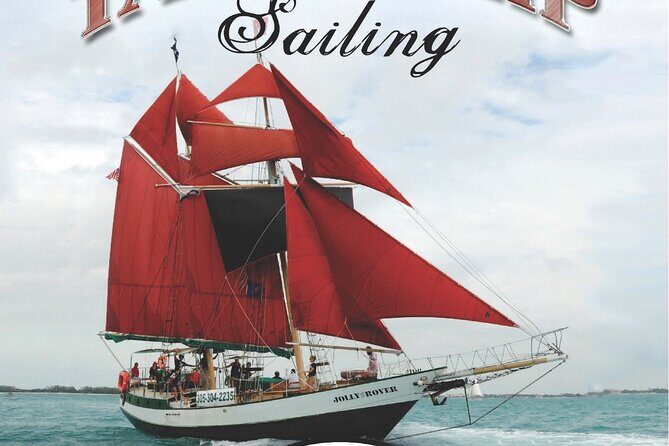 Sunset Sail Cruise in Key West - The Route Through Man O War Harbor, Christmas Tree Island, and Sunset Key