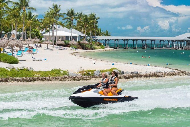 Ultimate Sea Doo Jet Ski Tour of Key West-Additional Rider Free! - Stop 2: Fort Zachary Taylor State Park Beaches and Palms
